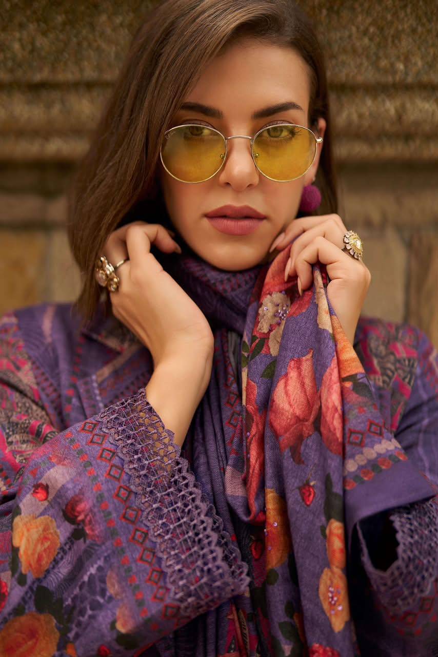 Blossom aura by Varsha 01 to 04 series Indian Traditional Wear Collection Viscose Pashmina dresses At Wholesale Price
